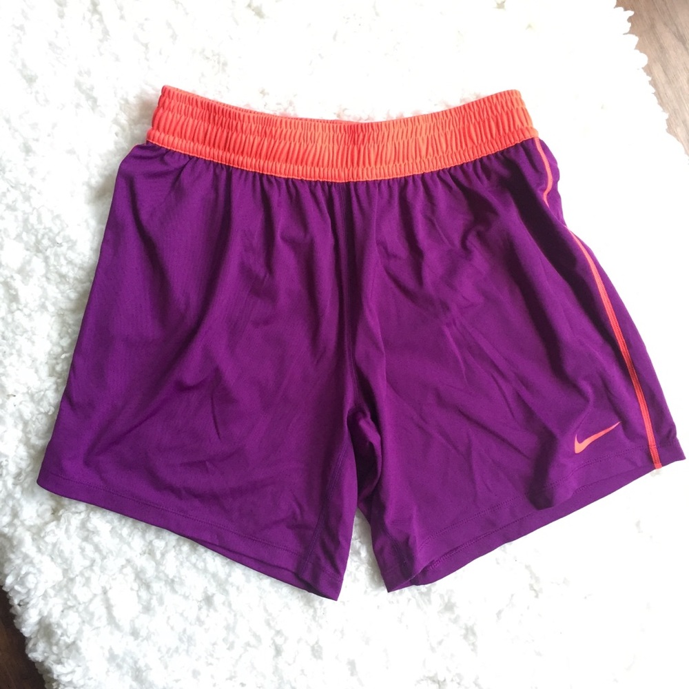 Nike Pink Purple Dri Fit Shorts